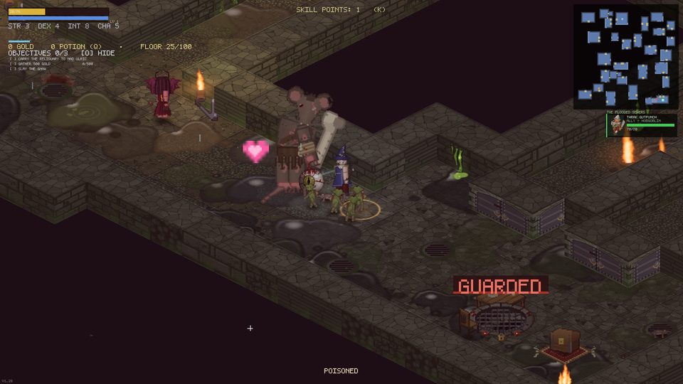 Paper Heroes screenshot: The Flooded Sewers